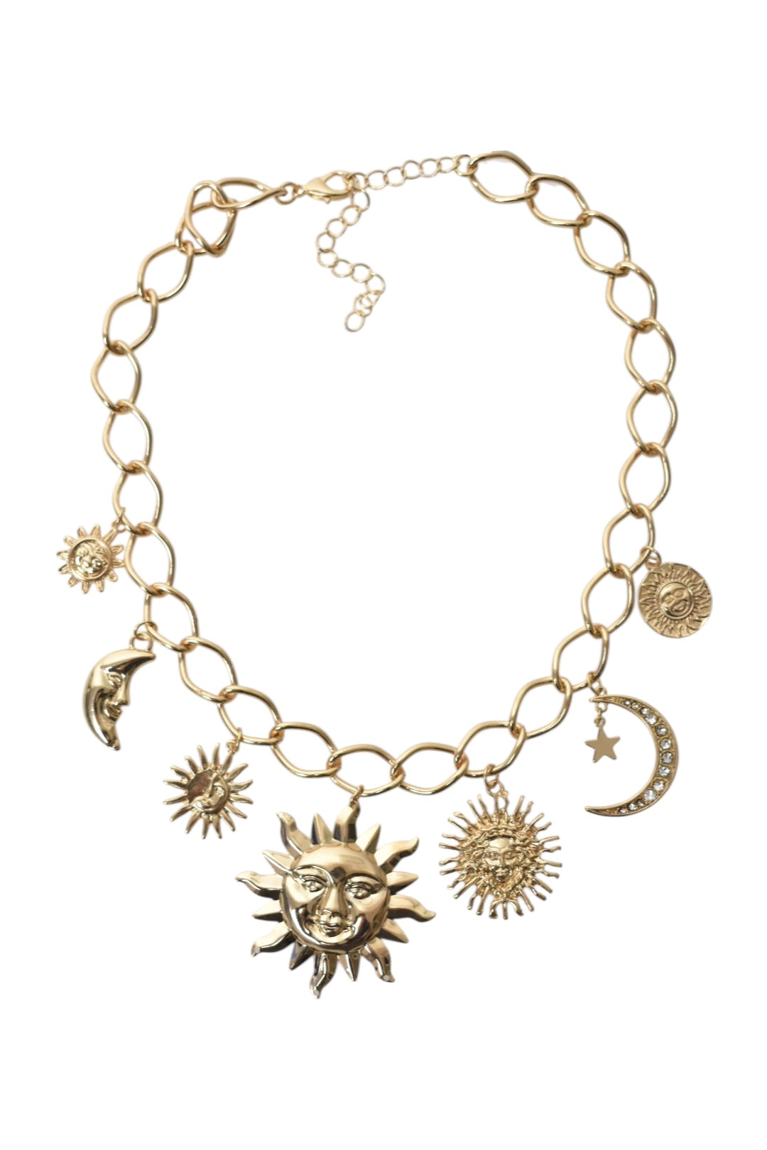 Gold Charm Necklace