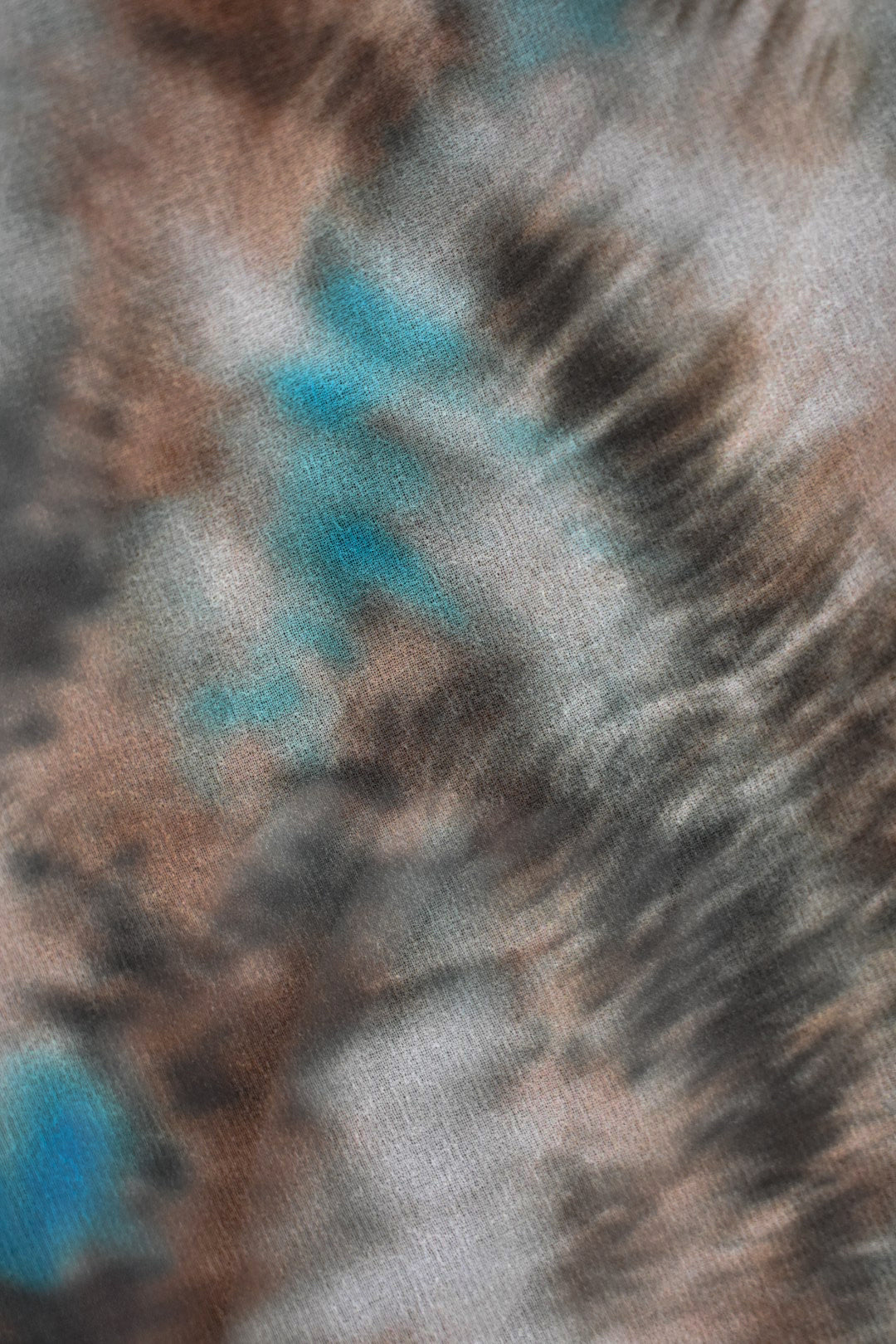 Brown & Blue Tie Dye Playsuit