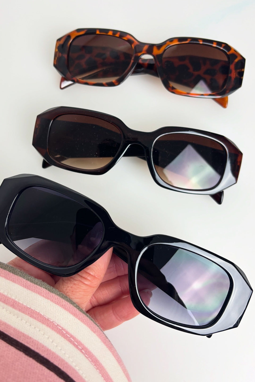 SARDINIA Brown Sunglasses