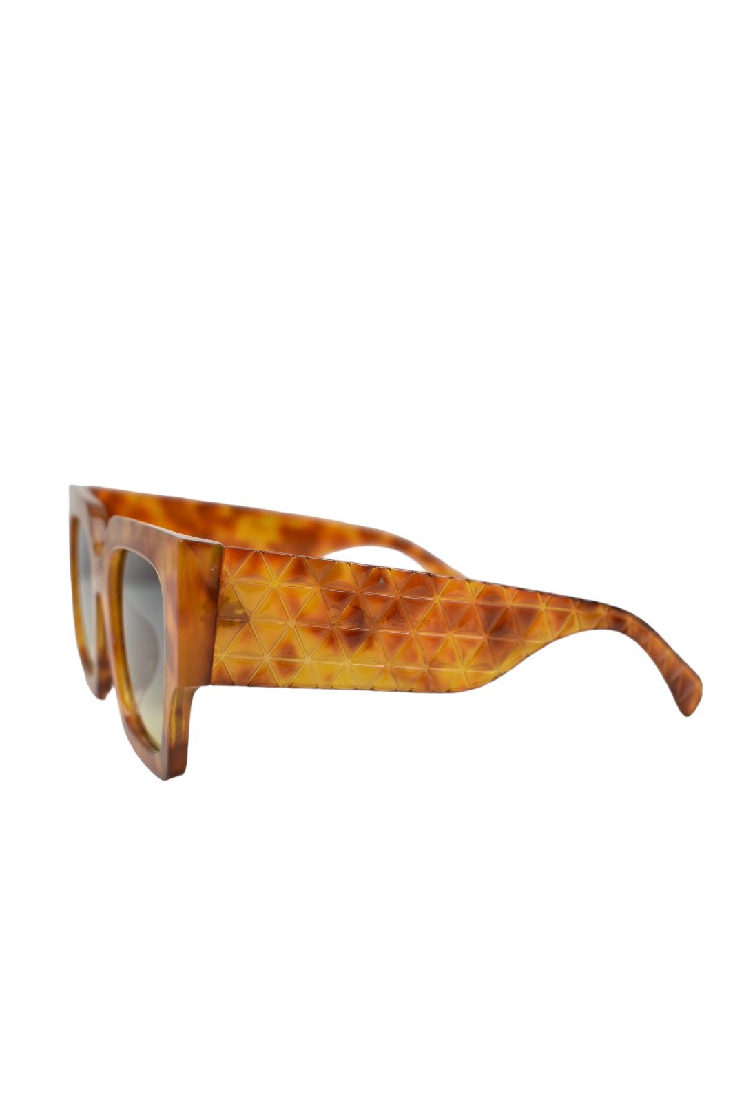 Womens NAPLES Orange Sunglasses 2