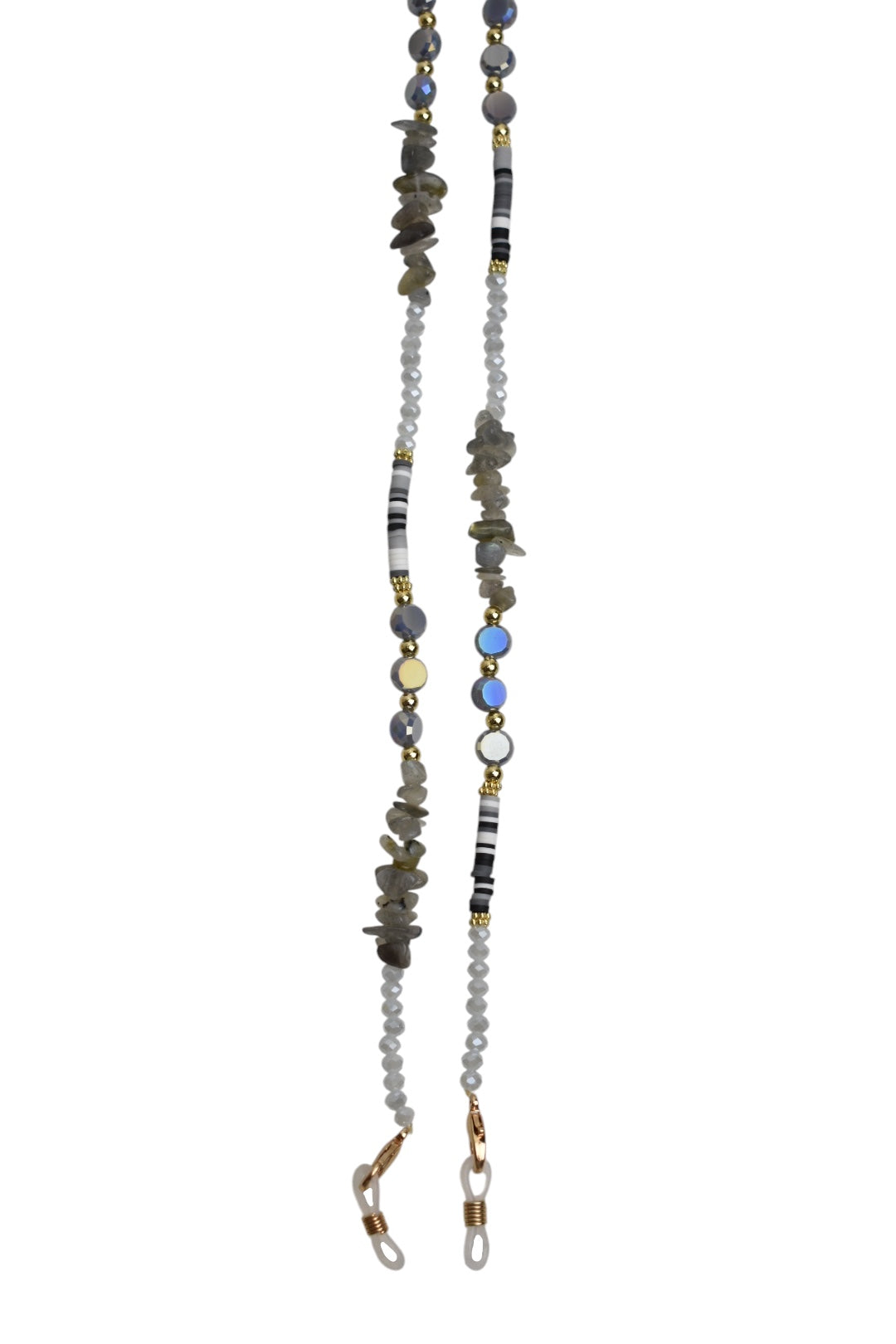 Blue Crystal & Beaded Sunglasses Chain