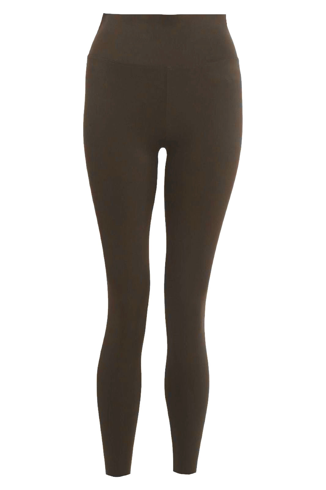 Womens Brown High Waisted Active Leggings