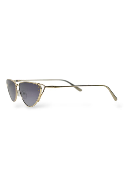 Womens IBIZA Black & Gold Sunglasses 2