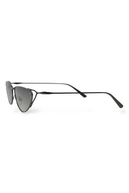 Womens IBIZA Grey Cat Eye Sunglasses