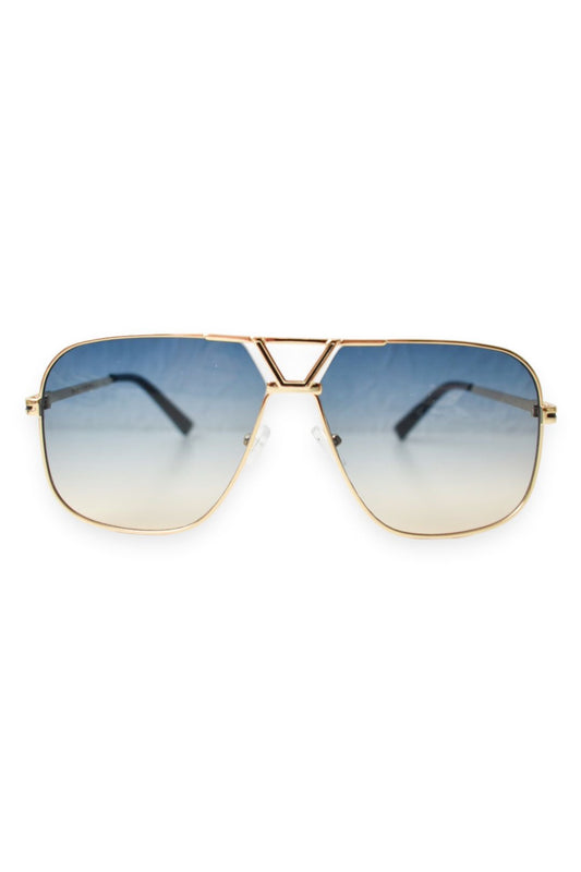 Womens NEVADA Blue Ombre Sunglasses